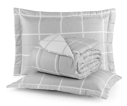 Cobre-leito sugestão 3 (cor cinza ou azul marinho)