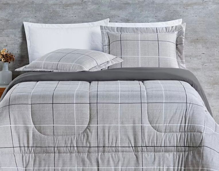 Edredom  sugestão 2 ( na cor cinza)